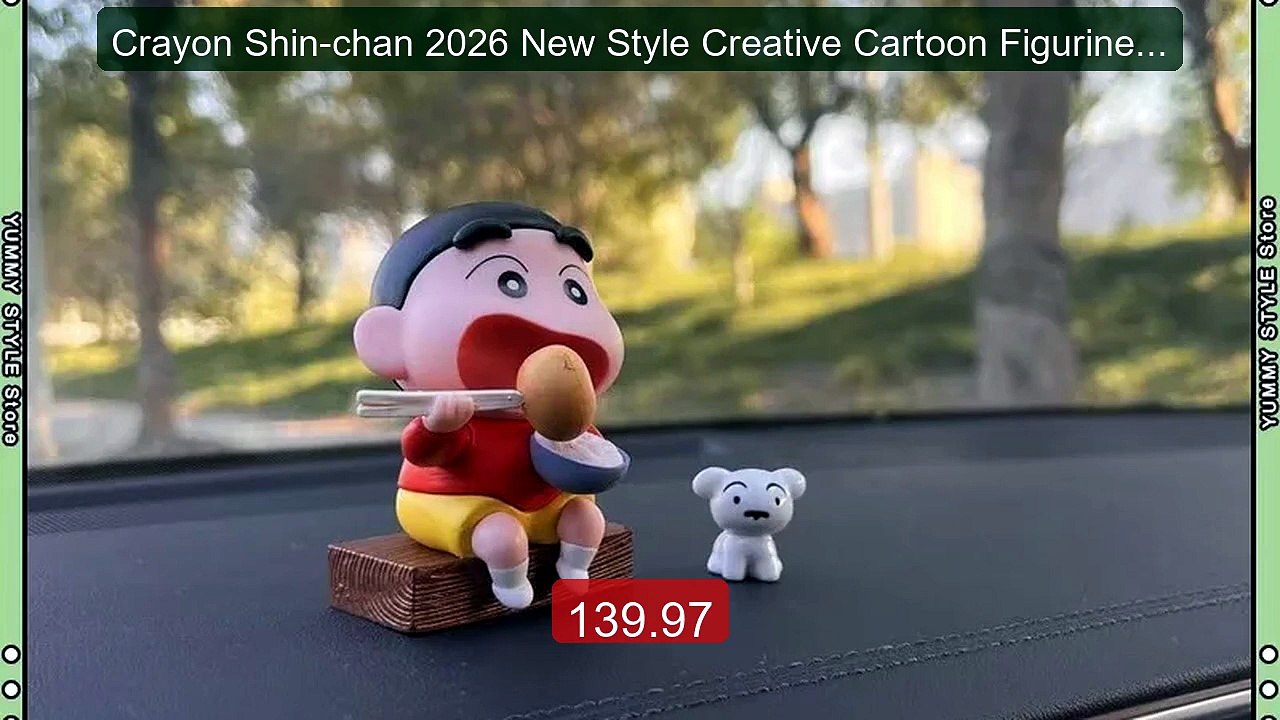 Crayon Shin-chan 2026 New Style Creative Cartoon Figurine Eating P... -- Best Deal 2026 | Shop Now!