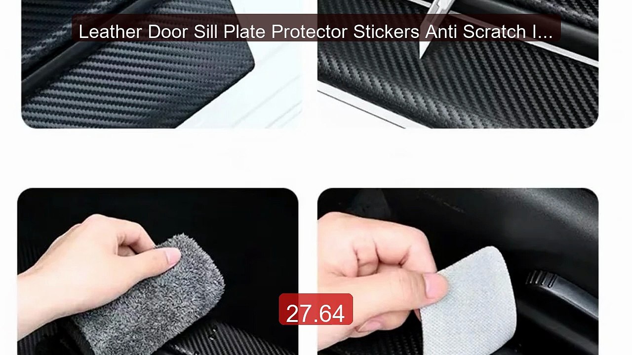 Leather Door Sill Plate Protector Stickers Anti Scratch Inter... -- Amazing Value 2026 | Must Have!