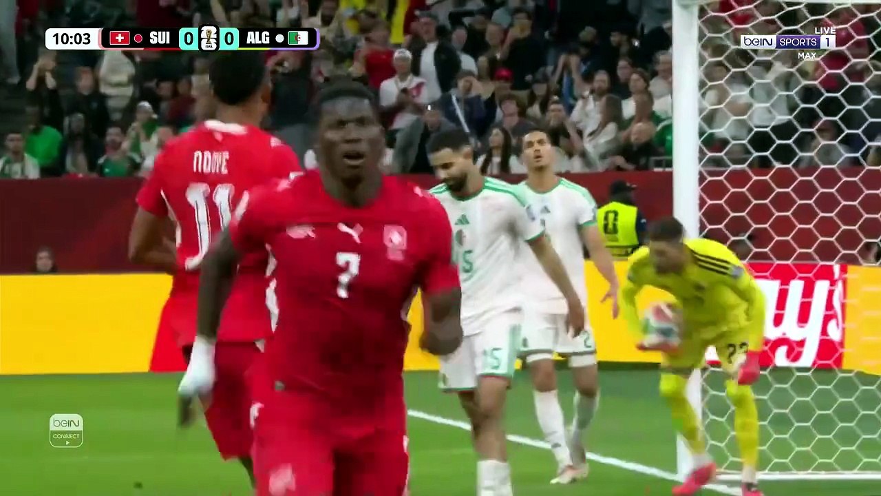 بريل امبولو يباغت منتخب الجزائر ويحرز الهدف الاول|دور 32 كأس العالم 2026.