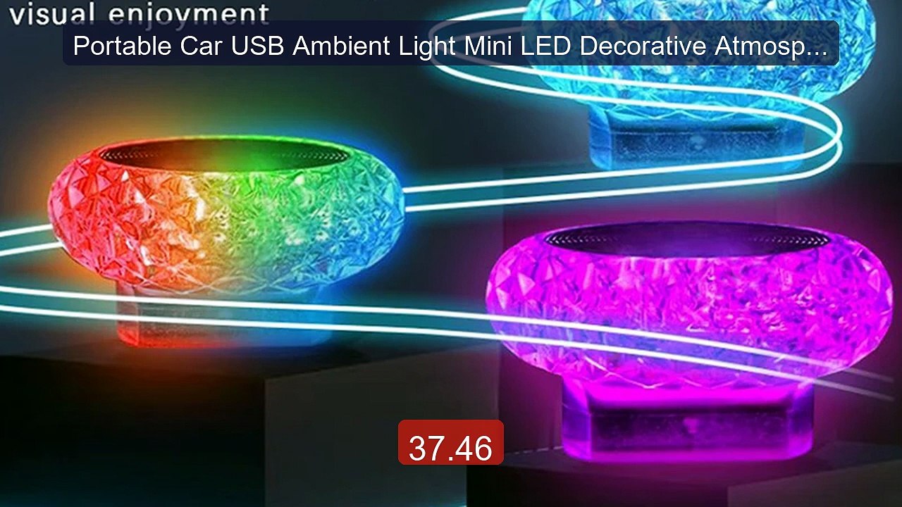 Portable Car USB Ambient Light Mini LED Decorative Atmosphere Lamp... -- Best Deal 2026 | Shop Now!