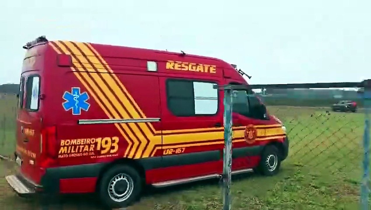 Avião de táxi aéreo cai em Mato Grosso do Sul e deixa piloto e passageira mortos; vídeo
