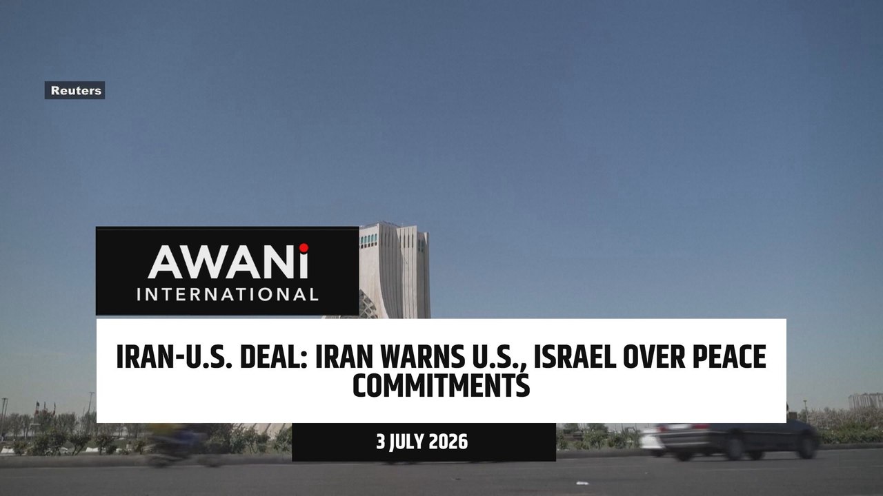Iran warns U.S., Israel over peace commitments