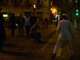 religious guys dancing on kikar zion