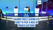 Lagarde mulls leaving ECB early to play a role in French elections