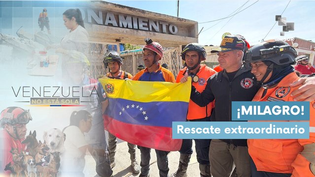 Rescatan a Hernán Gil luego de 8 días bajo los escombros