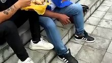 O cachorro: Obrigado amigo, você é um amigo 😂😂 #dogs  #cachorrosdivertidos