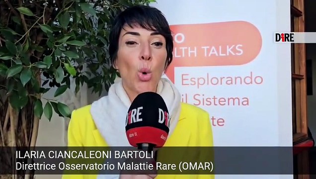 Ilaria Ciancaleoni Bartoli, direttrice dell'Osservatorio Malattie rare (Omar).mp4