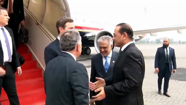 L'arrivo della delegazione USA in Pakistan