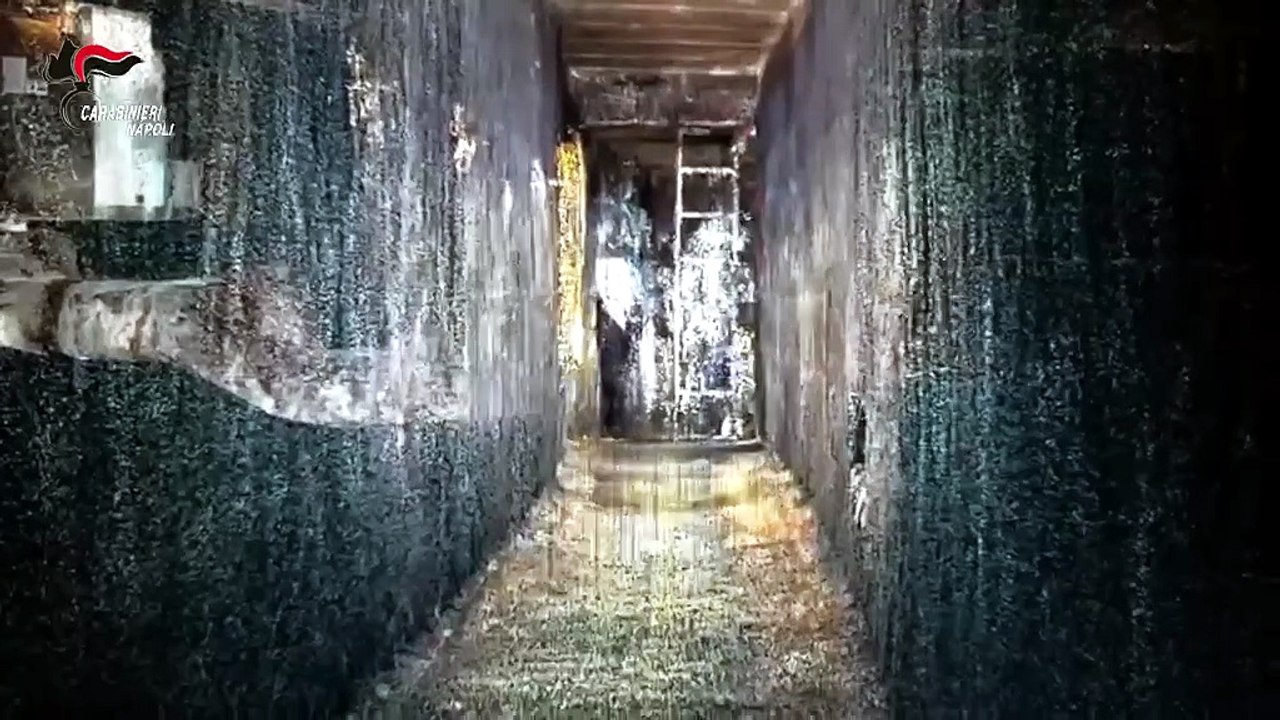 Rapina in banca a Napoli, l'elaborazione tridimensionale degli scavi effettuati sotto il caveau