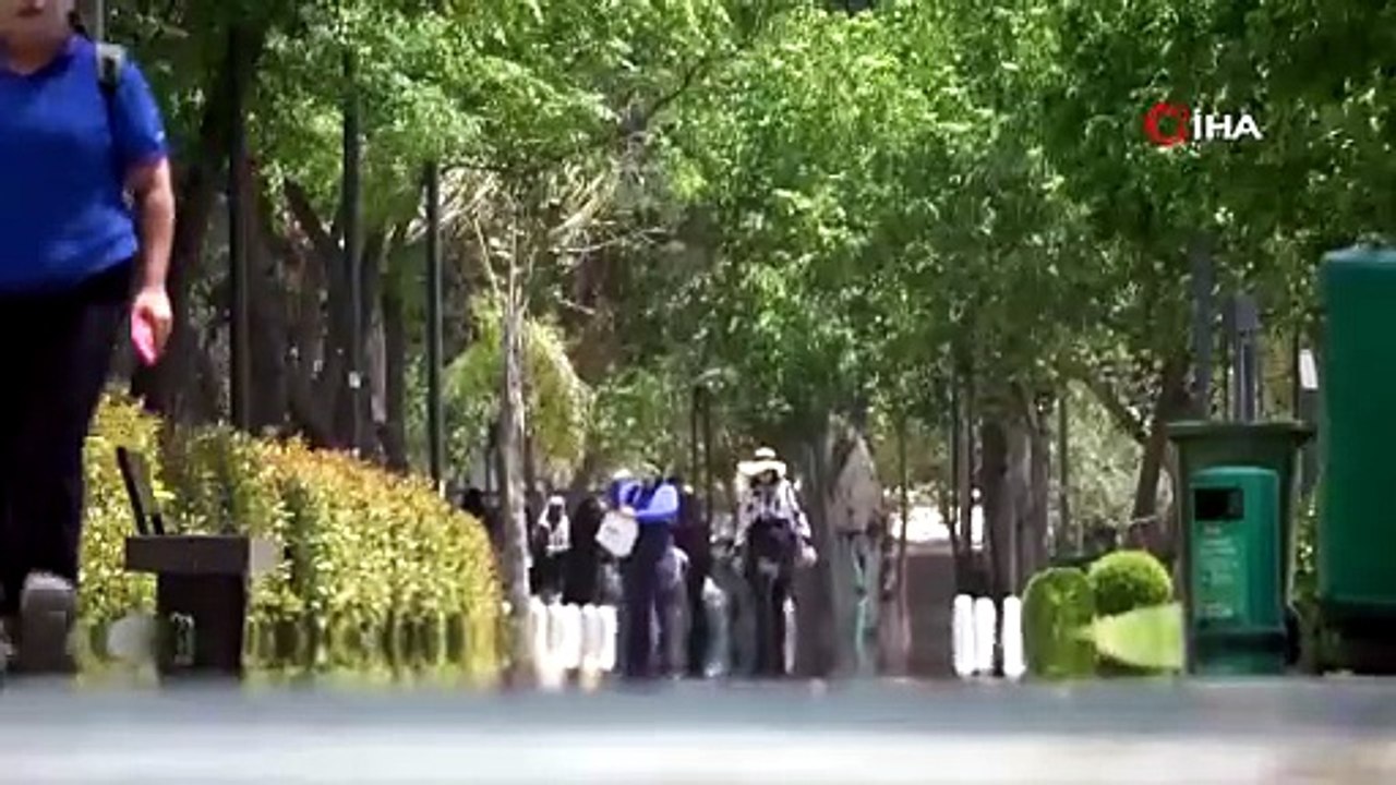 Antalya'da nem yüzde 86'lara ulaştı, kentin üzeri nem bulutları ile kaplandı