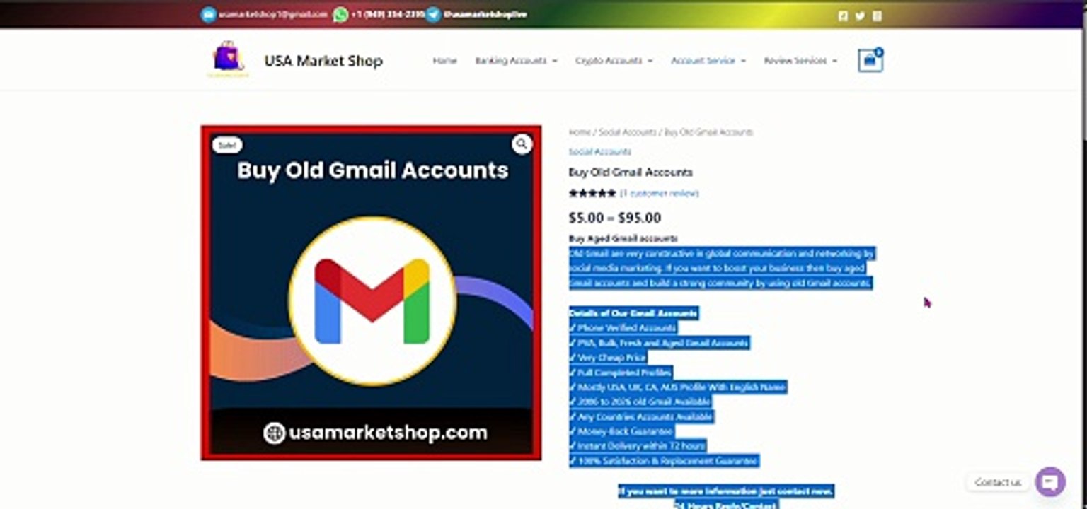 10 Best Sites For Buying Aged Gmail Accounts Safe...