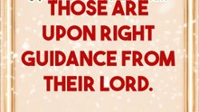 Surah Al-Baqarah Ayah 5-6-7 English Translation