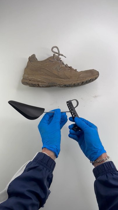 How to Clean New Balance 2002R ? #asmr #sneakers #satisfying #cleaning #relaxing