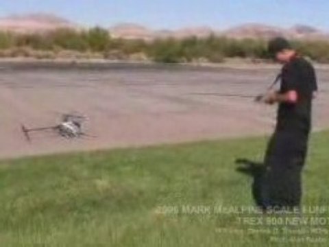 Alan szabo: Incroyables figures avec un hélicoptère radio