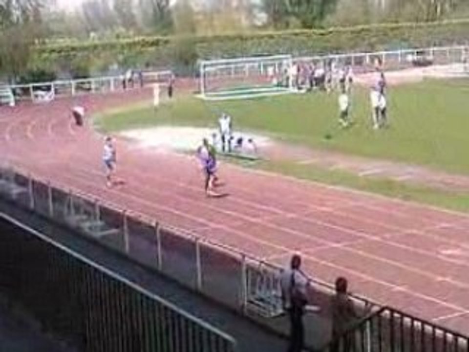 Blarry sur le 100m