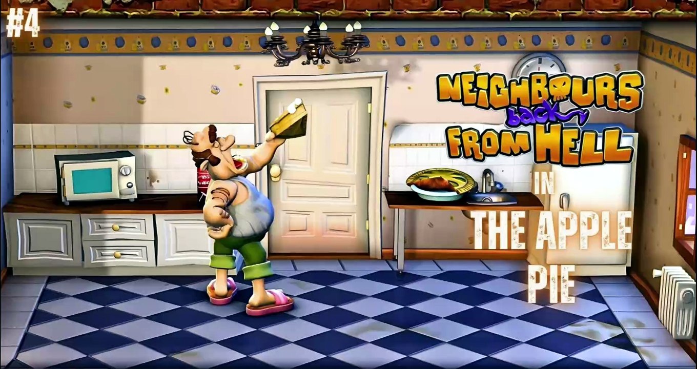 Neighbours Back From Hell Android Gameplay - Level 4 "The Apple Pie" | HD Walkthrough