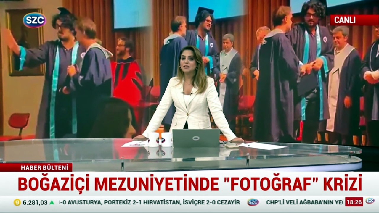 Boğaziçi mezuniyetinde fotoğraf krizi!