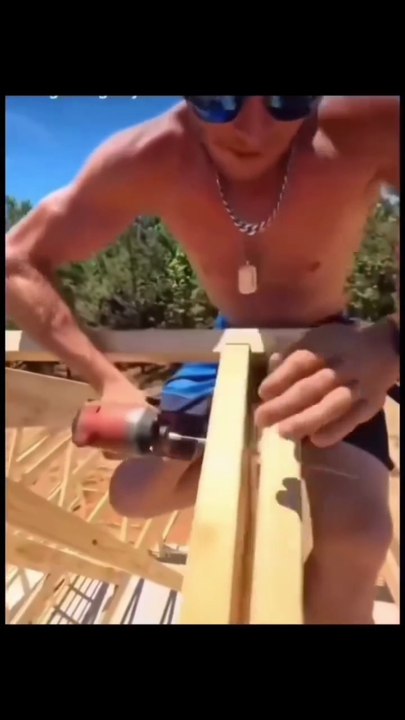 (Funny/Engaging): When You Take Carpentry Way Too Seriously! 🔨😂