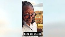 Da Sister Act al Palio, Whoopi Goldberg sbarga a Siena - Video (2)