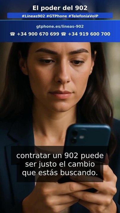 Contratar línea 902 para empresas (en 1 minuto)
