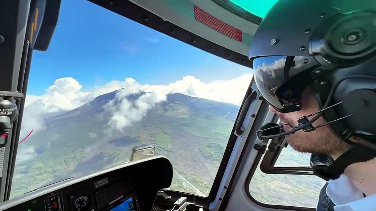 Neve sull'Etna ai primi di luglio