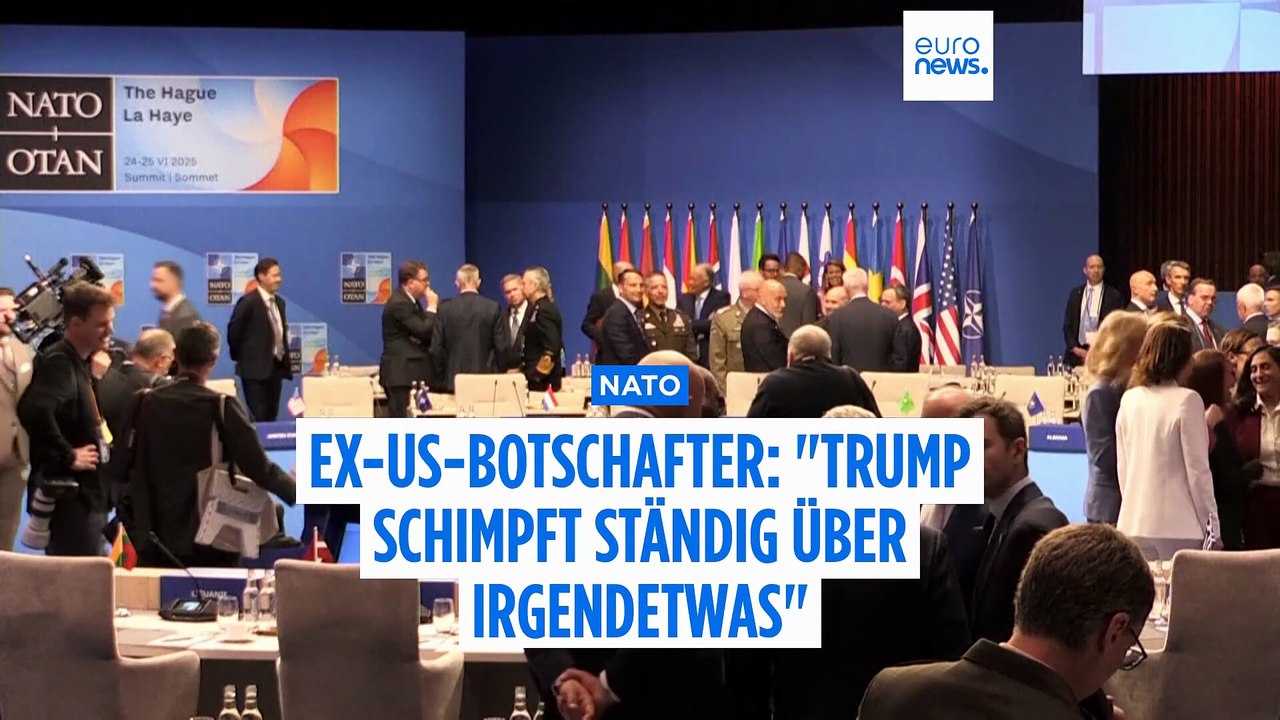 Ehemaliger US-Botschafter: 'Trump regt sich ständig über etwas auf'