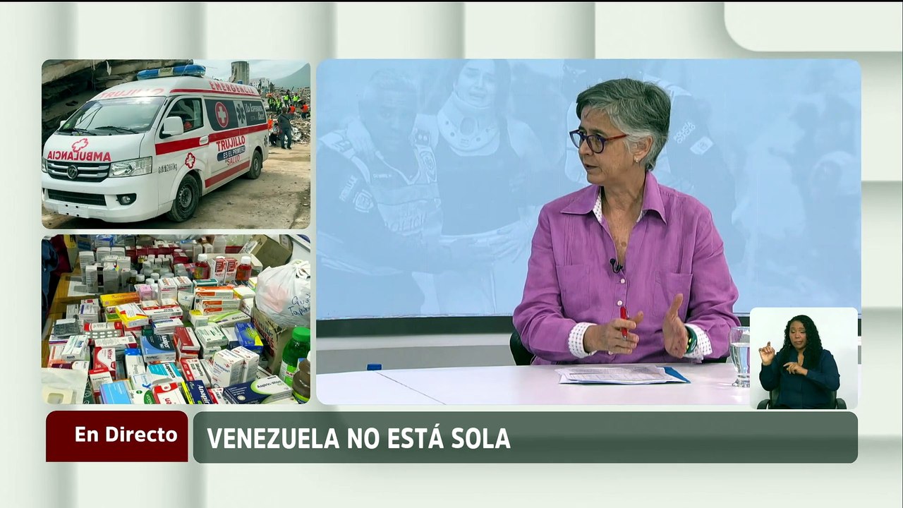 Vicepresidenta sectorial Isabel Iturria: La fase de rescate continúa en pleno proceso