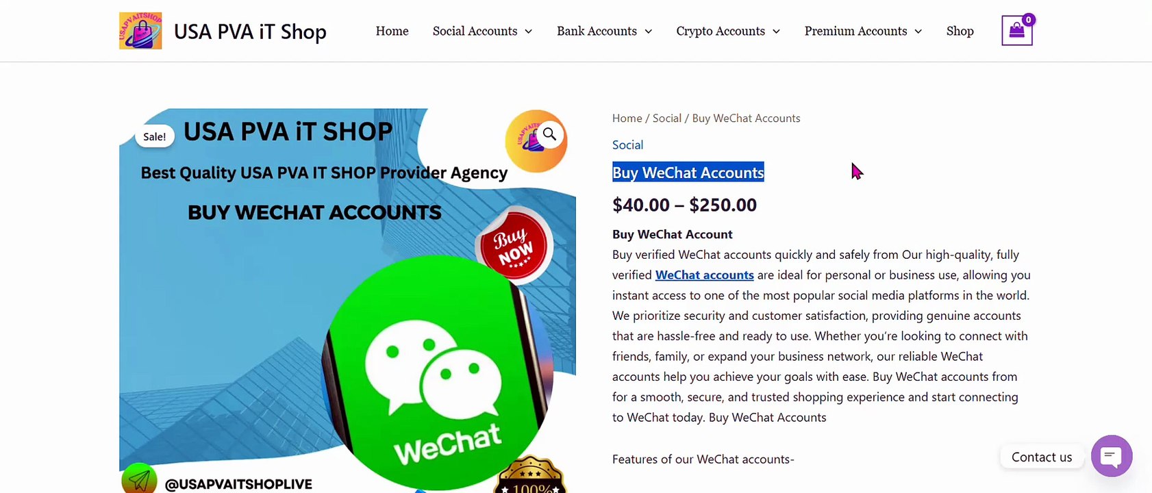 Reliable Places to Buy WeChat Accounts Online in 2