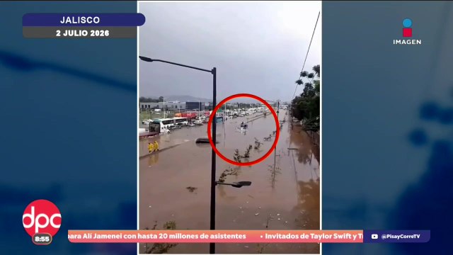 Autos varados y calles inundadas por las intensas lluvias | De Pisa y Corre con Paola Rojas
