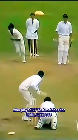 Eknath Solkar's brilliant yorker 👌