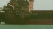 IRGC Strikes Hormuz Merchant Ship