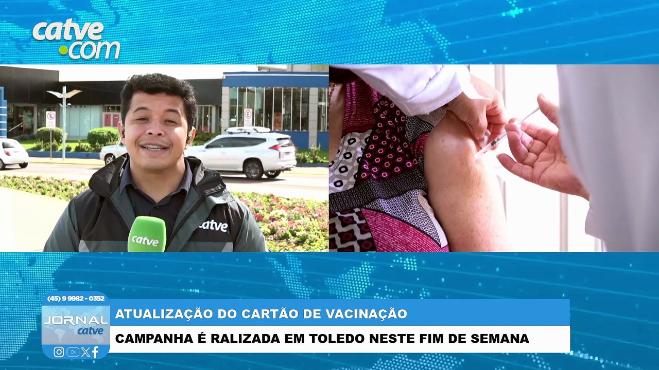 Toledo promove vacinação em shopping neste fim de semana