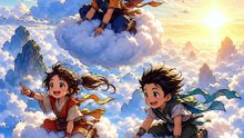 Cloud Riding Kids: Your Daily Dose of Sky Adventure & Pure Joy!