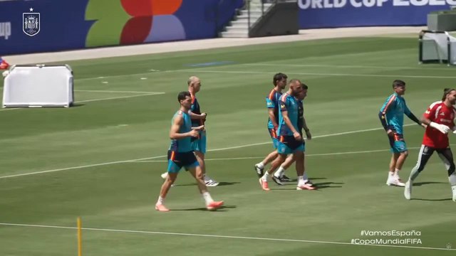 Entrenamiento completo de la selección española tras el España 3 - Austria 0 | Mundial 2026