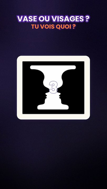 Vase ou visages ? L'illusion préférée des psychologues depuis 1915