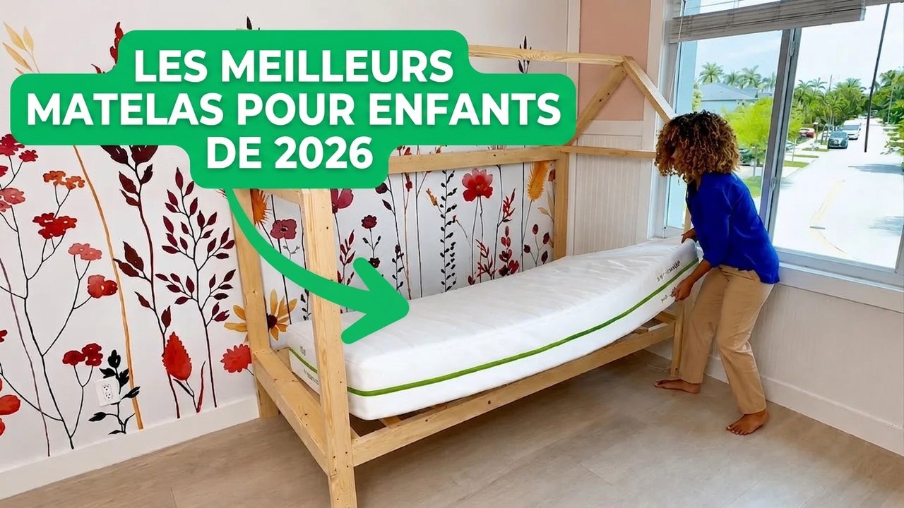 Les meilleurs matelas pour enfants : notre sélection pour bien grandir, bio et à tous les prix