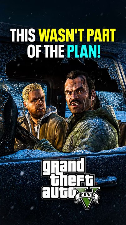 This Wasn't Part of the Plan! #gamestyphoon #gta5 #gtav #shorts #NorthYankton #Trevor #BradS #Michael