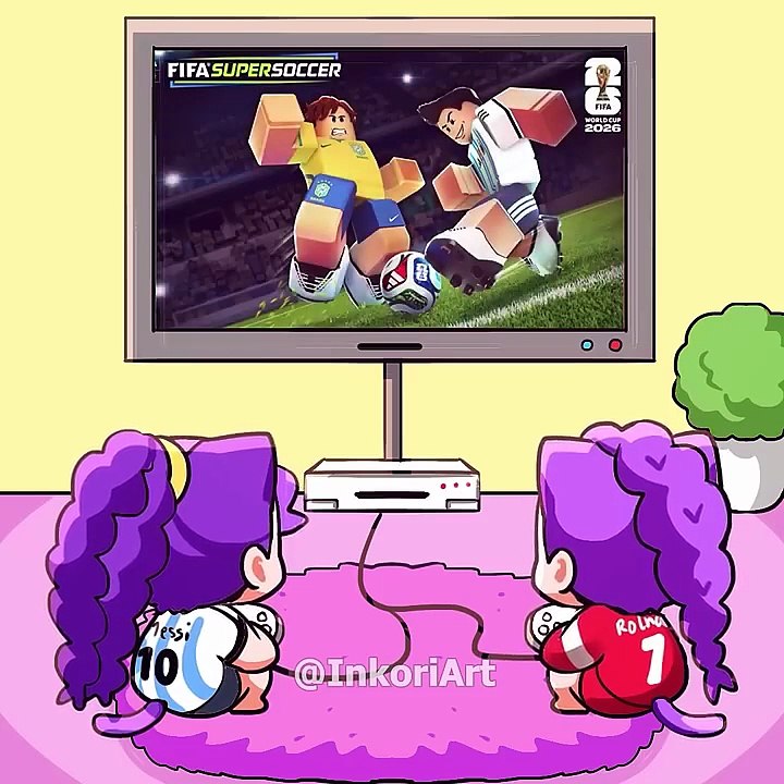 Lily and Rumi get lost in the FIFA Supersoccer (Roblox) part 1