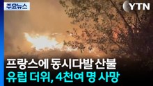 폭염 지나자 프랑스에 동시다발 산불...유럽 더위에 4천여 명 사망 / YTN
