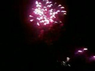 Feux d'artifice à l'occasion de la fête du vin 26.06.08