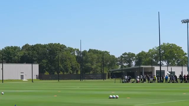 Seleçao brasileira treino