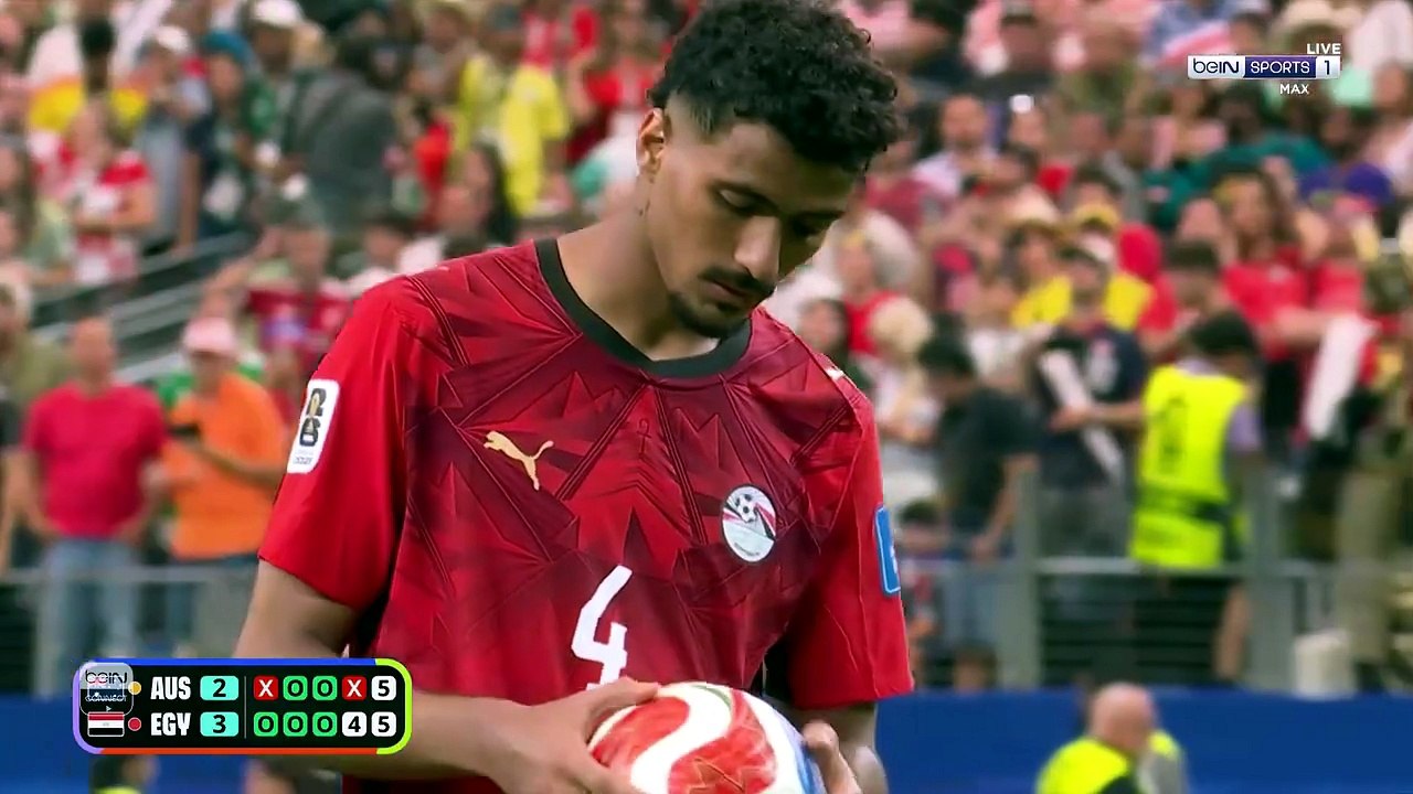 الركلة الترجيحية الحاسمة لمنتخب مصر.