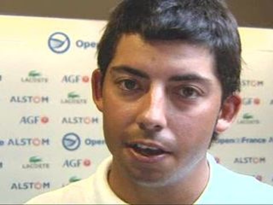 Interview dernier tour de l'Open de France 2008