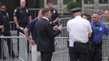 Guests arrive at Madison Square Garden for expected Swift-Kelce wedding celebrations