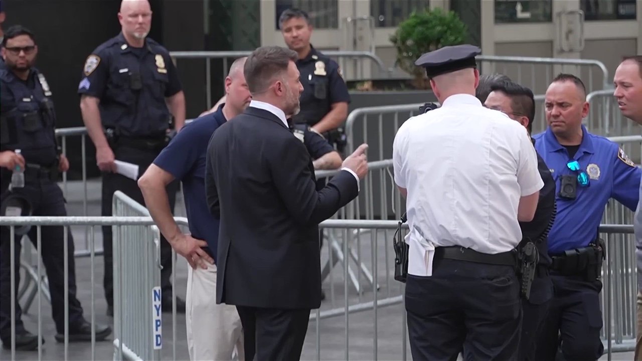 Guests arrive at Madison Square Garden for expected Swift-Kelce wedding celebrations