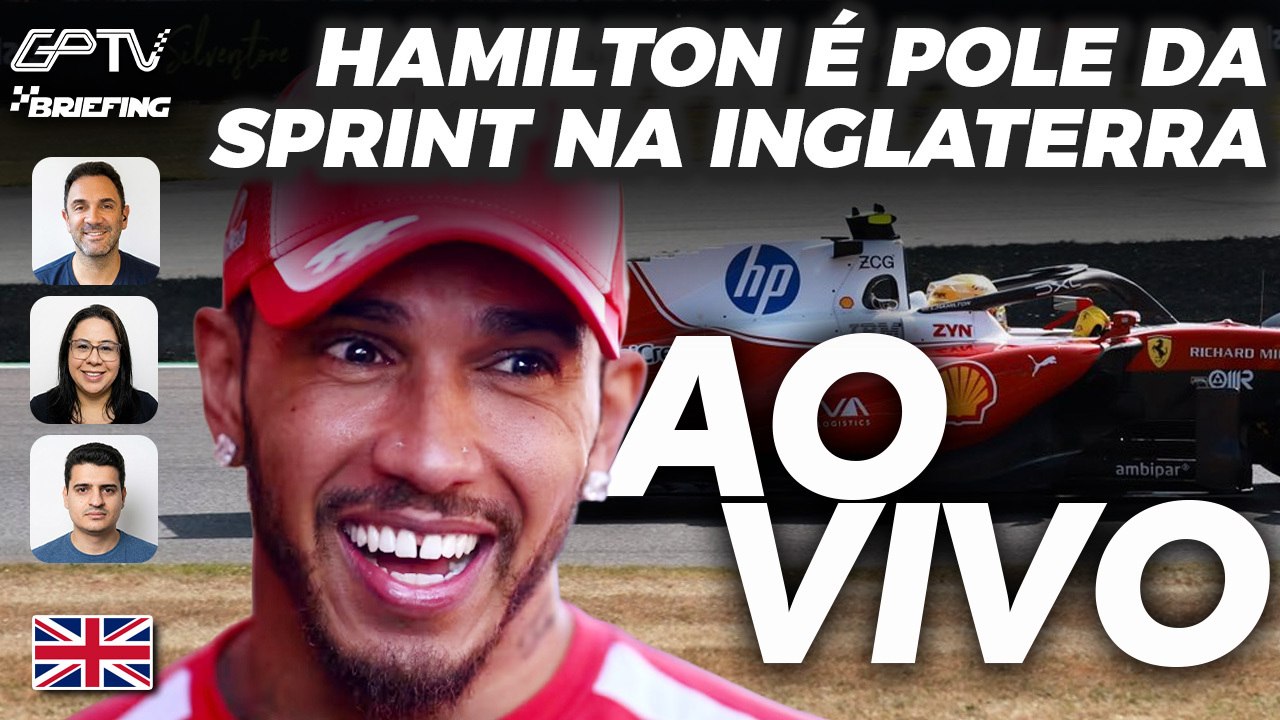 F1 2026: HAMILTON POLE DA SPRINT NA INGLATERRA. VEJA GRID DE LARGADA [Briefing]