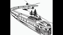 SERDAR ŞİMŞEK TREN ÇİZİMİ