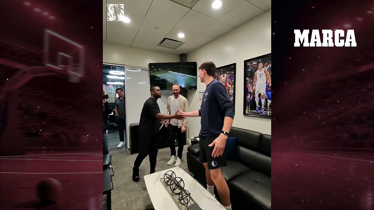 Sergio De Larrea ya es de los Mavericks: así firmó su primer contrato NBA  