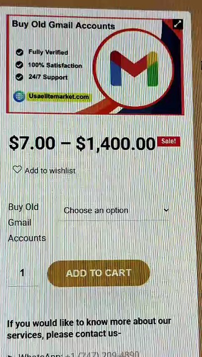 Best 5 Sites to Buy Old Gmail Accounts _ Aged & Bulk