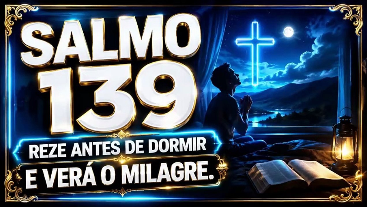 Salmo 139 – Deus Conhece Você por Inteiro. Oração Poderosa de Proteção, Fé e Esperança